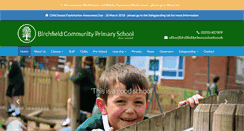 Desktop Screenshot of birchfieldprimaryschool.co.uk